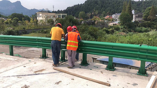 资阳高速公路护栏板的维护确保道路安全的关键环节